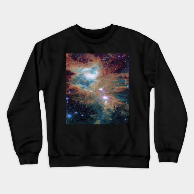 Galaxy plasma storm Crewneck Sweatshirt by Blacklinesw9